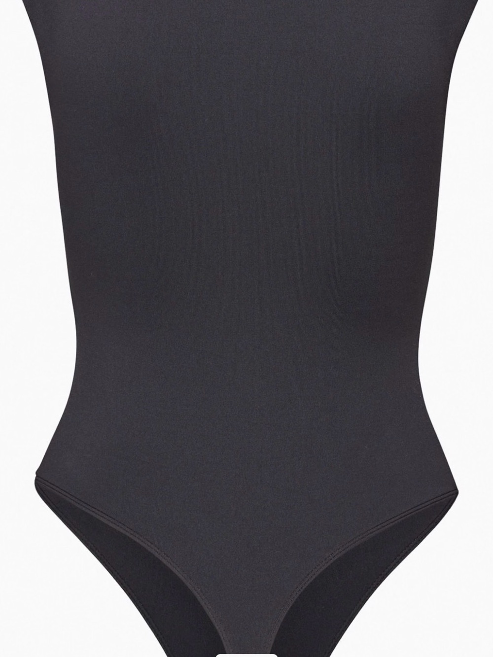 Babaton Contour Square Neck Shoulder Pad Bodysuit Black 2XL Aritzia - Picture 5 of 14